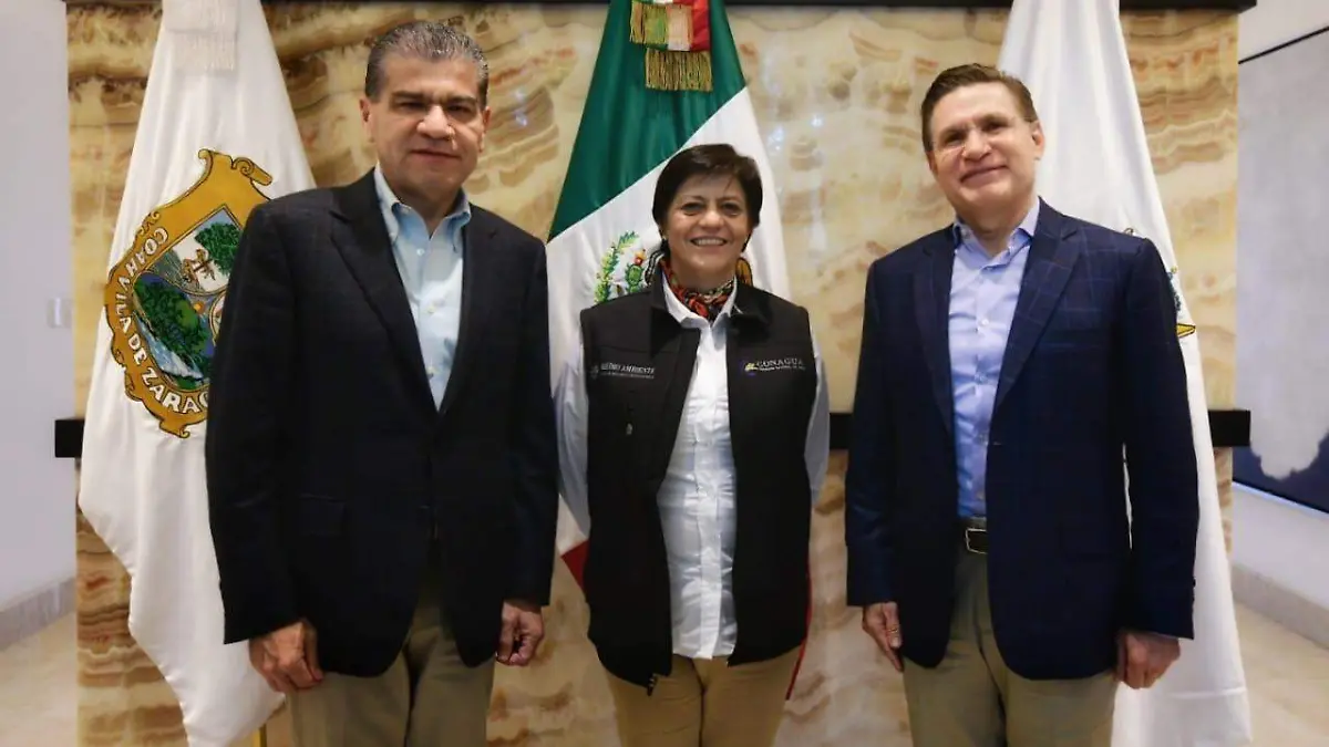 35 SE REÚNEN GOBERNADORES DE COAHUILA Y DURANGO CON DIRECTORA DE CONAGUA